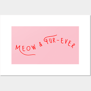 "Meow & Fur-ever" from CATS Posters and Art